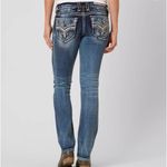 Rock Revival Lanlan Straight Stretch Jean Size 34 Photo 3