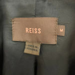 Reiss Arlington Black Trench Coat Jacket Photo 11