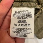 Anthropologie Hei Hei Olive Green Marais Eyelet Cargo Jacket Photo 5