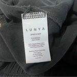 Lunya Sz XS High Rise Pima Cotton Shorts Black Photo 4