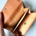 Bric’s Two Tone Black Tan Leather Milano Trifold Small Wallet Organization Photo 1