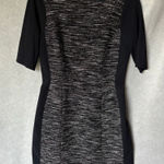 Tibi NEW YORK Maryann black and tweed dress Office Corpcore Size 2 Photo 0