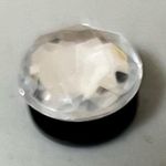 Crocs Silver Round Diamond Rhinestone Gem Stone Jibbitz Shoe Charm π Photo 2