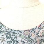 Loft blue floral short sleeved Top Photo 9