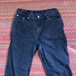 Levi's VINTAGE BLACK 512 SLIM STRAIGHT FIT JEANS Photo 3