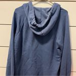 Aerie  Blue Oversized V Neck Sweatshirt Hoodie Photo 2