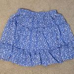 Sienna Sky Blue Floral Skirt Photo 2