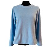 Starting Point Size Small Light Blue Fleece Pullover Polyester Long Sleeve Top Photo 4