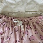 Pink Heart Pajama Shorts Photo 2