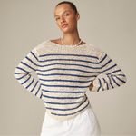 J.Crew  Montauk pullover sweater in stripe Photo 0