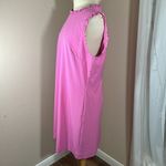 J.Crew Ruffleneck Suiting Bubblegum Pink Dress Women’s size 16 NEW Photo 3