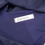 New Brenda Navy Cropped Tank Top Blue Photo 3