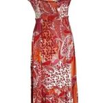 Bila77 Ludlow Boho Patchwork Print Midi Dress Size XS NWT Pink Photo 6