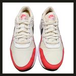 Nike Air Max SC Women’s Sneakers White Black Crimson Size 11 Running Shoes EUC Photo 4