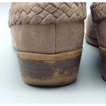 Life Stride Size 8.5M Side Zip Ankle Boots Block Heel Booties Brown Memory Foam Photo 11