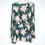 Show Me Your Mumu Green Floral Jamie Tunic Blouse Mini Dress Dress -Size S -GUC Photo 2