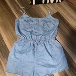 American Rag  Blue Denim Jumpsuit Photo 4
