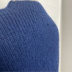 PINK - Victoria's Secret Victoria's Secret PINK Navy Blue Varsity Letter Boyfriend Sweater sz med Photo 3