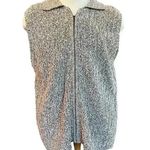 Investments  zipfront knit collared vest womens plus size 1x Photo 0