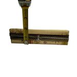 Vtg 1960’s Cat Eye Glass Case Only Retro Mid Century Gold Kiss Latch. Tan Photo 10