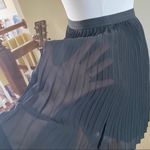 Hollister  Black Pleated Mini Skirt Photo 3