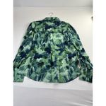 Womens Floral Blouses Dressy Casual Sz M Green Size M Photo 6