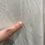 Athleta Cloudlight Asym Side Tie Tank Sea Salt White Womens Size Medium *Flaw Photo 2