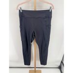 PINK - Victoria's Secret Victoria’s Secret PINK active black pants with pockets size large Photo 3