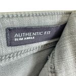 J. Jill Denim Authentic Fit Gray Slim Ankle Cotton Blend Mid Rise Jeans Size 6 Photo 3
