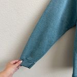 Vintage 90s Blue Yosemite Embroidered Wolf Mountain Crewneck Pullover Sweatshirt Size M Photo 6