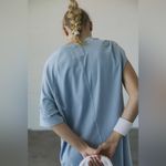 Free People Movement NWT  Hot Shot Tunic Tee In Steel Photo 2