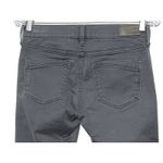 EXPRESS Legging Mid Rise Jeans Gray Denim Womens 2S 2 Short Stretch Classic Y2K Photo 3
