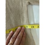 Liz Claiborne LizSport Vintage Gold Metallic V Neck Sweater Size Petite (Q11) Photo 5