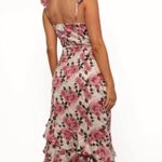 Petal and Pup Zanie Floral Chiffon Maxi Dress Photo 1
