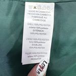 Michael Kors Quilted Puffer Vest Green Zip Front Logo Charm Womens Size Small Photo 5