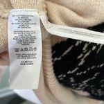 Loft  Cream Ivory Crewneck Sweater Women's Petite MEDIUM M Dog Photo 4