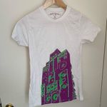 Ripple Junction Vintage Speakers tshirt neon green and purple Photo 0