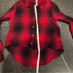 Mudd Red and Black Mud Blouse  XS Great Condition Women’s Photo 1
