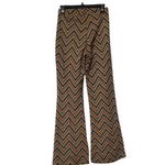Urban Outfitters Bryan Geometric High Waisted Flare Pants size small Photo 7