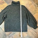 H&M Women’s Large Gray Turtleneck with Cuff Wrist Photo 2