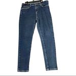 Michael Kors Izzy Skinny Ankle Blue Jeans Womens 8 Dark Wash Denim Designer Photo 1