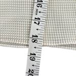 Watercolor Pleated Skirt and Textured Shirt Set Sz Small Orange White Photo 5