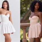 House Of CB HOUSE‎ OF CB 'Katherine' White Strapless Corset Mini Dress NWOT size M taller Photo 12