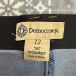 Democracy  Ab Solution Straight Leg Jean Distressed Size 12 Stretch Casual Comfy Photo 2