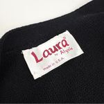 Vintage 80’s Contrast Cardigan + Knit Collared Top Set | Size M White Size M Photo 14