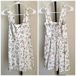 Reformation Brigette White Floral Dress size 4 Photo 1