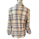 Jolie & Joy By FCT Plaid Tie Front Shirt Size X Photo 1