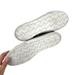 Frye Womens Gia Metallic Silver Leather Low Lace Up Sneakers Size 9.5 Photo 8