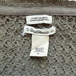 Ruff Hewn Vintage Y2K  Crochet Open Knit Boho Taupe Sweater Size XL Photo 6