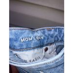 American Eagle  Mom Jean Blue Denim Size 10 Regular  Jeans‎ Distressed Photo 2